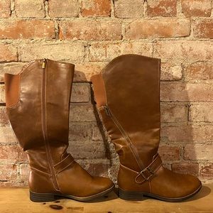Tan Riding Boots